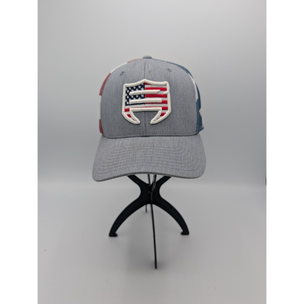 USA‎ Flag Snap Back Mesh Richardson Style 112PM Trucker Hat